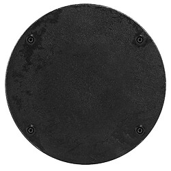 Beliani Socle de parasol CAPACI Noir Rond pas cher