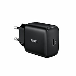 Chargeur mural Aukey PA-R1 Black Noir 20 W