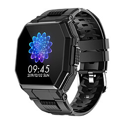 Universal Homme Exercice Sommeil Fitness Tracker Bluetooth Appelé Musique Jouer Cardiomètre Femme Smartwatch IOS | Smartwatch (Noir)