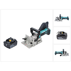 Makita DPJ 180 G1 Lamelleuse sans fil 18 V - 100 mm + 1x Batterie 6,0 Ah - sans chargeur