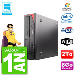 PC Fujitsu Esprimo E520 DT G3220 RAM 8Go Disque 2To Graveur DVD Wifi W7 - Occasion