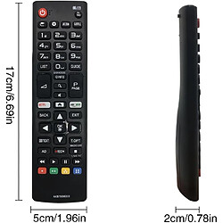 Acheter SANAG Telecommande Universelle Tv Lg Pour Lg Smart Tv Ultra Lcd Led Hd Tv 32Lk330 32Lf2510 37Le5500 43Uj630V 49Uh603V