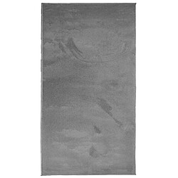 vidaXL Tapis OVIEDO à poils courts anthracite 60x110 cm