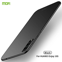 Wewoo Coque Pour Huawei Enjoy 10s Frosted PC Ultra-slim Hard Case Black