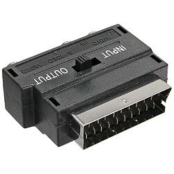 Acheter Adaptateur Scart, InLine®, Scart (in/out) à 3x Cinch fem. et 1x S-VHS Bu