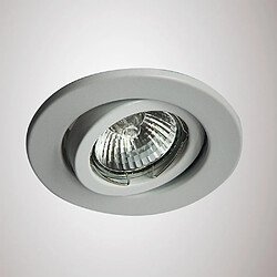 Inspired Downlight encastré réglable GU10 blanc (ampoule non incluse)