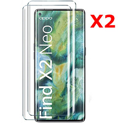 Pack X2 Vitres Protection Ecran Pour OPPO FIND X2 NEO Little Boutik®