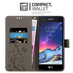 Avis Cadorabo Coque LG K8 2017 Etui en Gris