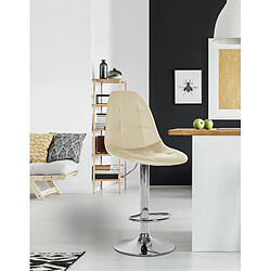 Non Tabouret de bar Elmore simili cuir C