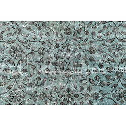 Vidal Tapis de laine 257x145 Bleu Ultra Vintage