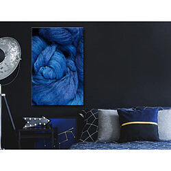 Artgeist Tableau - Blue Worsted (1 Part) Vertical [20x30]