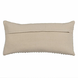 BigBuy Home Coussin Coton Beige 30 x 60 cm