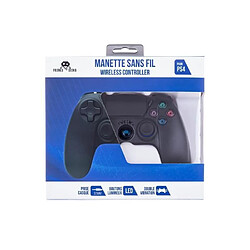 Acheter Freaks And Geeks Manette Sans Fil Bluetooth PS4 NOIRE Contrôleur de jeu PLAYSTATION Prise Jack casque et boutons lumineux