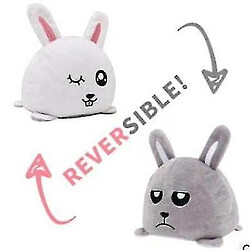 Universal Jouet en peluche animale réversible double face 15 cm Cadeau de Noël pour les enfants