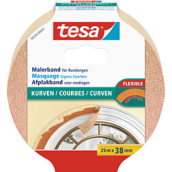 tesa Ruban de masquage crêpé pour peintre, beige ()