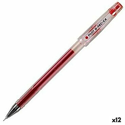 Stylo gel Pilot G-Tec C4 0,2 mm Rouge (12 Unités)