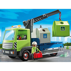 Playmobil® Camion avec grue et conteneurs à verre - 6109