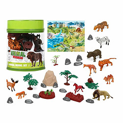 BigBuy Fun Figurines d'animaux Animal Century 23 x 20 cm (30 Unités) (23 x 20 cm)