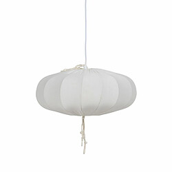 BigBuy Home Suspension Blanc Coton 220-240 V 39,5 x 39,5 x 18 cm