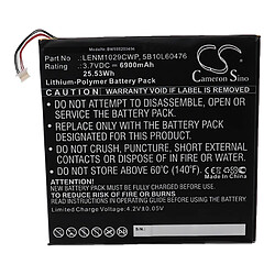 vhbw Batterie compatible avec Lenovo Miix 310-10ICR (80SG000HMH), 310-10ICR (80SG001CSP) ordinateur portable (6900mAh, 3,7V, Li-polymère)