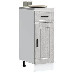 vidaXL Armoire de cuisine Porto sonoma gris bois d'ingénierie