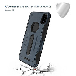 Universal Protection du téléphone de la coque du téléphone 2 en 1 avec support de support pour iPhone X