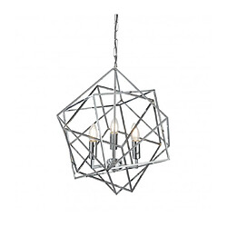 Searchlight Suspension 3 ampoules Cube, chrome