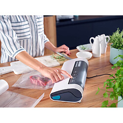 Leifheit Vacu Power 300 appareil à emballage sous vide 750 mbar Noir, Turquoise, Blanc