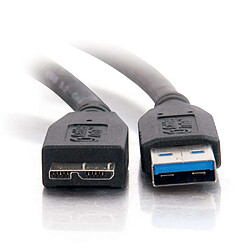 Cables To Go C2G 81684 câble USB 2 m USB A Micro-USB B Noir