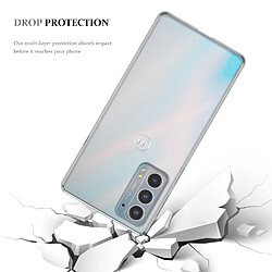 Cadorabo Coque Motorola EDGE 20 Etui en Transparent pas cher