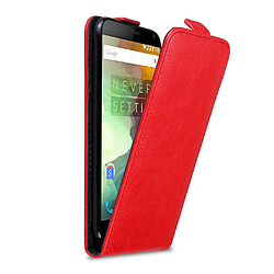 Cadorabo Coque OnePlus 2 Etui en Rouge