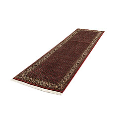 Avis Vidal Tapis de couloir en laine 292x80 rouge Bidjar