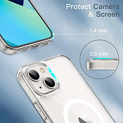 Coque Silicone Transparente Compatible Magsafe Pour iPhone 13 Mini Little Boutik®