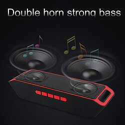 Universal Y30 sans fil bluetooth 3.0 haut-parleur USB flash stéréo super basse lecteur mp3