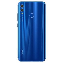 Façade arrière Honor 10 Lite Cache Batterie D'origine Huawei bleu pas cher