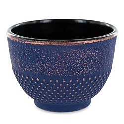 Aromandise Tasse en fonte bleu et bronze - 0,15 L