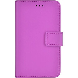 Etui folio universel taille XS mauve BBC pour mobiles jusqu'à 4 pouces