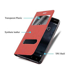 Acheter Cadorabo Coque Nokia 5 2017 Etui en Rouge