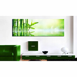 Paris Prix Tableau Imprimé Green Bamboo 40 x 120 cm