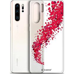 Caseink Coque Pour Huawei P30 Pro (6.47 ) [Gel HD Collection Love Saint Valentin Design Tornado - Souple - Ultra Fin - Imprimé en France]