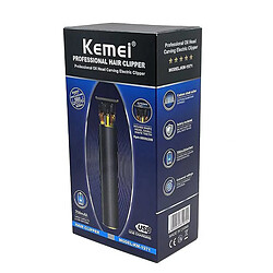 Kemei KM-1971 Rechargeable Tondeuse À Cheveux Clipper Professionnel Tête D'huile Sculpture Électrique Clipper Sculpture Outil Lame En Métal pas cher