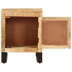 Avis Maison Chic Table de chevet,Table de nuit,Table d'appoint pour salon 40 x 30 x 50 cm Bois de manguier massif -MN43138