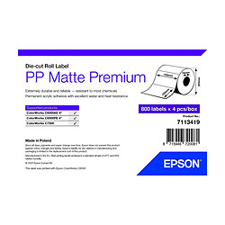 Papier pour imprimante Epson 7113419 Blanc (4 Unités)