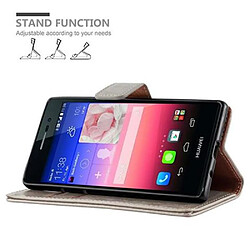 Cadorabo Coque Huawei ASCEND P7 Etui en Marron pas cher