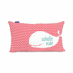 Happy Friday Housse de coussin HappyFriday Moshi Moshi Whale Multicouleur 50 x 30 cm 