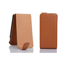 Avis Cadorabo Coque HTC ONE M4 MINI Etui en Marron