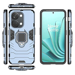 Htdmobiles Coque pour OnePlus Nord 3 5G - housse etui rigide anti choc + verre trempe - BLEU FONCE