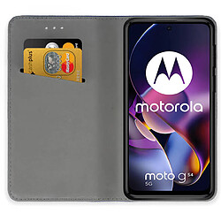 Avis Htdmobiles Housse pour Motorola Moto G54 5G - etui coque pochette portefeuille + film ecran - NOIR MAGNET