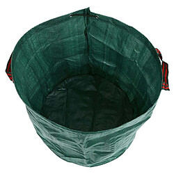 Avis Wewoo 84 gallons 300L PP jardin feuilles tombées sacs à déchets vertstaille 67cm x 84cm