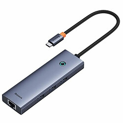 Hub USB Baseus Noir Gris (1 Unité) pas cher